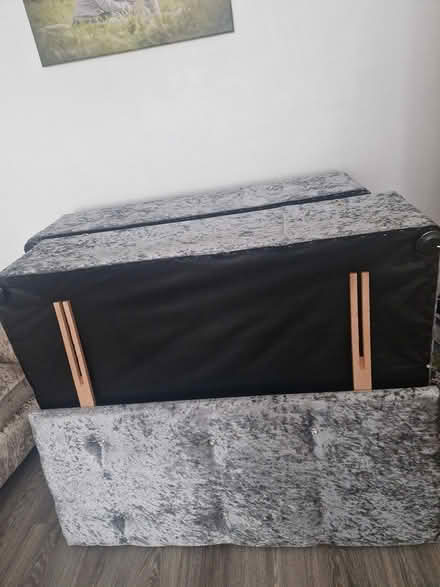 Photo of free Small double bed and headboard (CV11) #2
