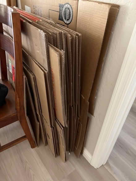 Photo of free Moving boxes, bubble wrap (McClintock & Warner) #2