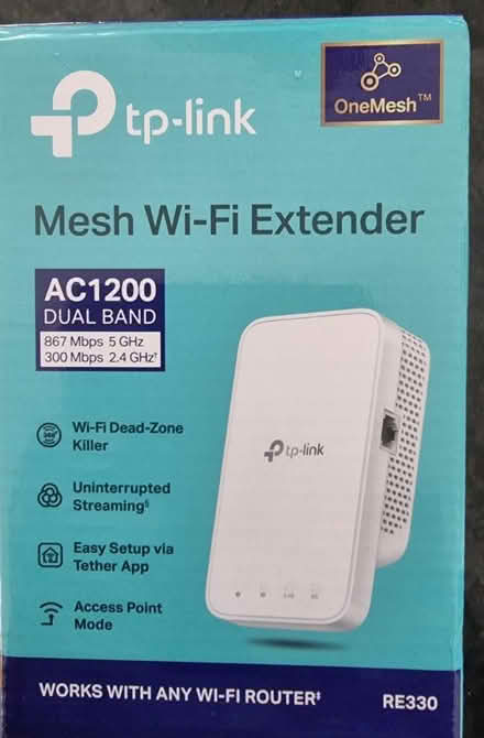 Photo of free Wifi extender. Tp-link AC1200 (Lewisham SE13) #2