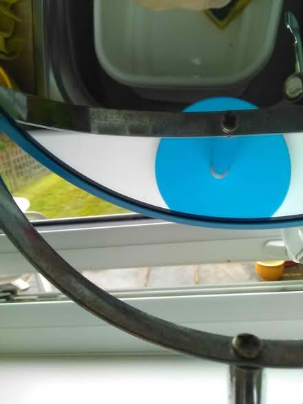Photo of free Mirror, 24cm high, metal frame (West Worthing BN11) #1