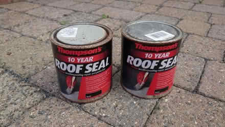 Photo of free Roof Seal unopened tins x 2 (Tonbridge) #1