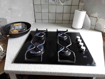Photo of free AEG Gas Hob (PR4 Newton with Scales) #1