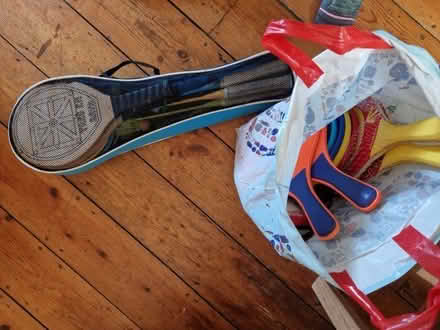 Photo of free Balls, bats and badminton sets (GU12) #1