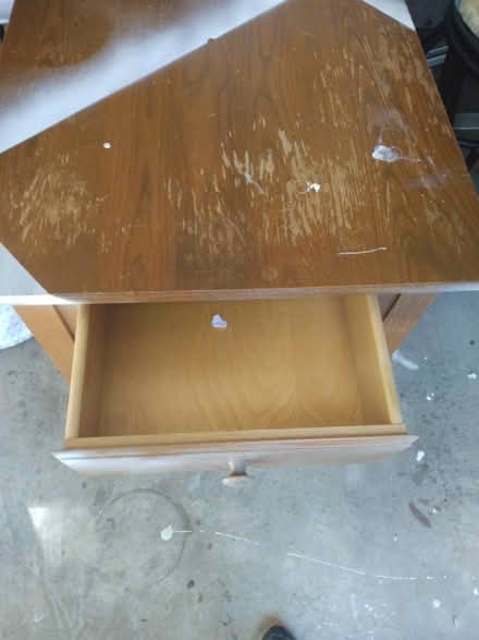 Photo of free 2 wood tables (Cary, 27518) #1