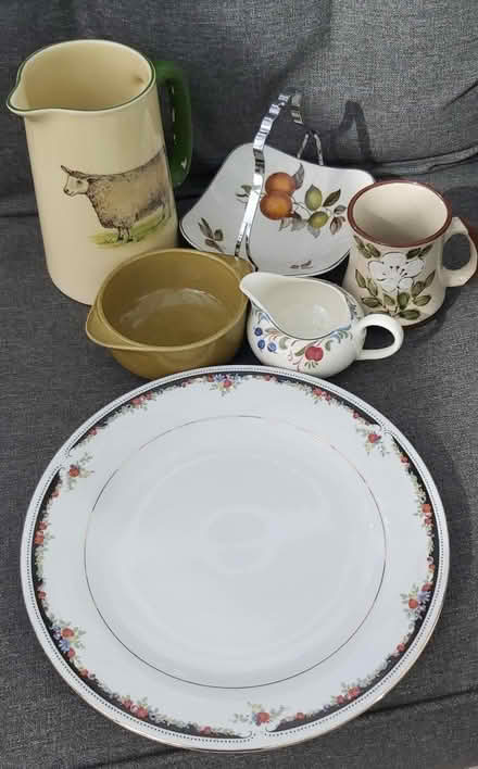 Photo of free Plate, jugs etc (Haydon wick SN25) #1