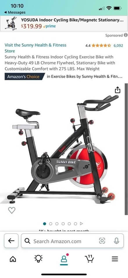 Photo of free Exercise bike (near Jiffy Lube Live!) #1