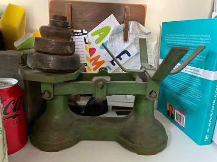 Photo of free Old fashioned scales with weights (Wavertree Liverpool L15) #1