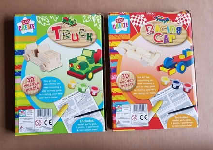 Photo of free 2 Wooden Craft Kits Need Glue/Paint (Handforth SK9) #2
