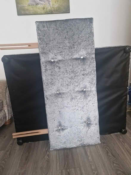 Photo of free Small double bed and headboard (CV11) #1