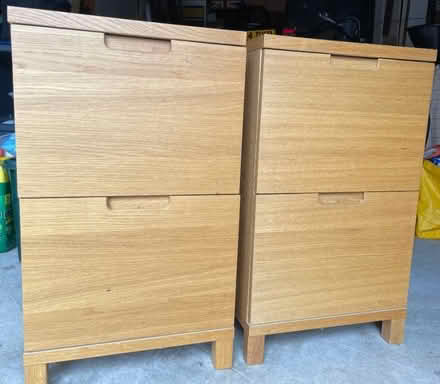 Photo of free Two filing cabinets with dividers (Willington DE65) #1