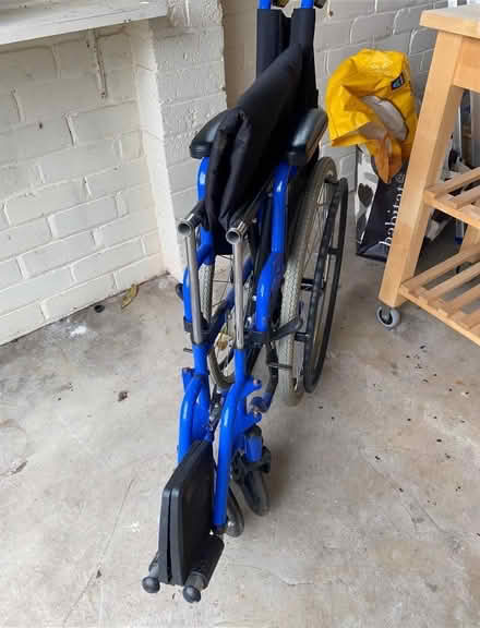 Photo of free Wheelchair (Lymm WA13) #2
