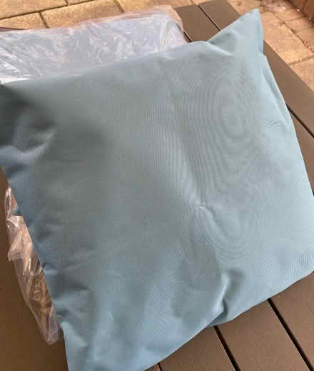Photo of free Two outdoor cushions (Willington DE65) #1