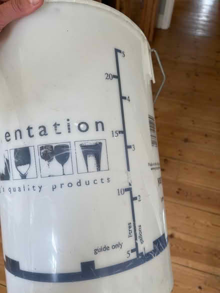Photo of free Fermentation bucket 5 gallon (Shoreham-by-Sea BN43) #1