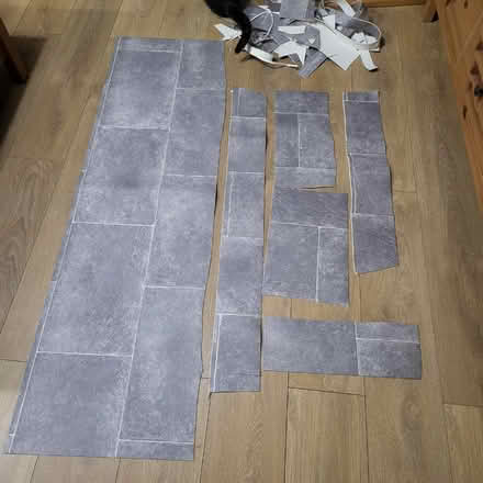 Photo of free Vinyl flooring offcuts (Great Lever BL3) #1