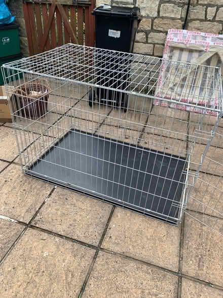Photo of free Large Dog crate (Radstock BA3) #2