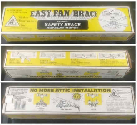 Photo of free Ceiling fan Brace mount (Watertown) #1