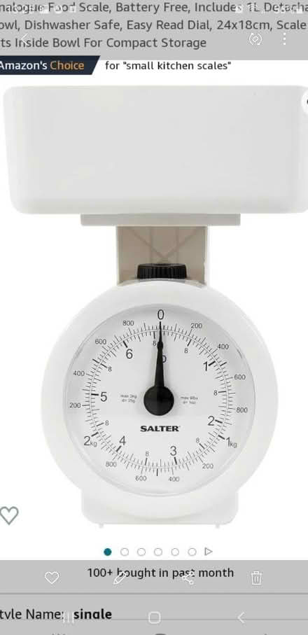 Photo of kitchen scales (Preston PR5 5a) #1
