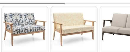 Photo of Wooden sofa 2 seater (SW15) #1