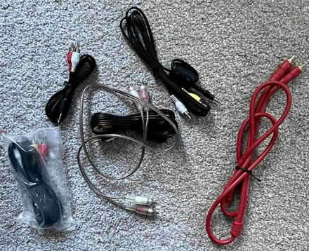 Photo of free Phono cables (Royal Leamington Spa CV32) #1