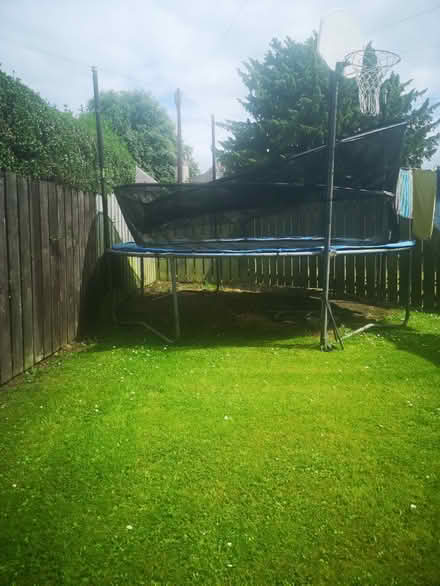 Photo of free 12ft jumpKing trampoline (Boswall EH5) #1