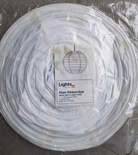 Photo of free Paper Lanterns from B&Q two of them, never used (Ladderstile Gate KT2) #3