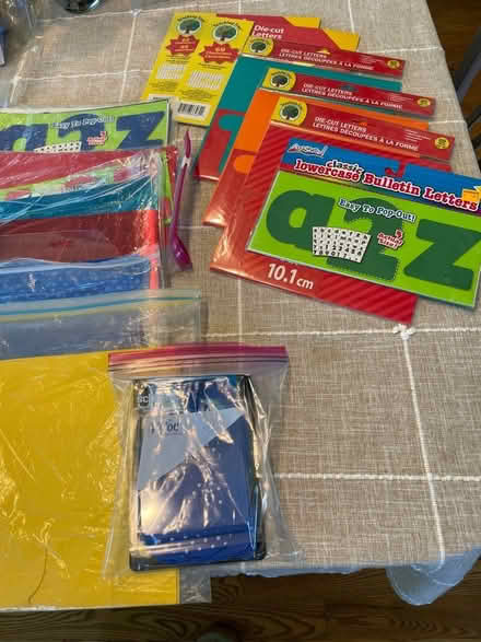 Photo of free Die-Cut Bulletin Board Letters (Near 11 and Woodward) #1