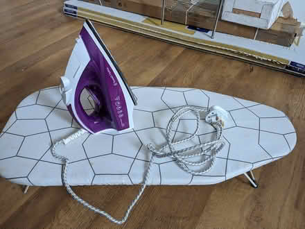Photo of free Iron & mini ironing board (G42) #1