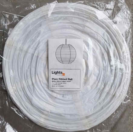 Photo of free Paper Lanterns from B&Q two of them, never used (Ladderstile Gate KT2) #2