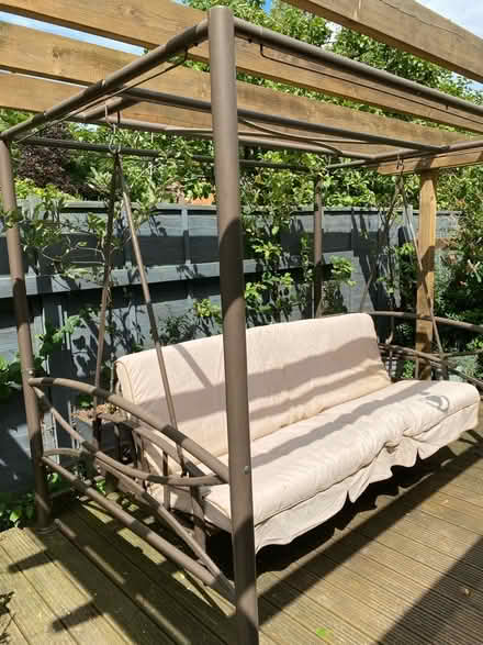 Photo of free Large framed garden hammock / swing (B93 Bentley Heath) #2