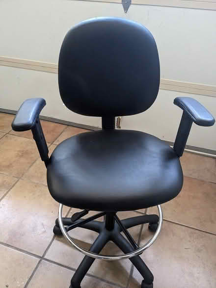 Photo of free Task/drafting chair for tall desk (Ortega Park) #1