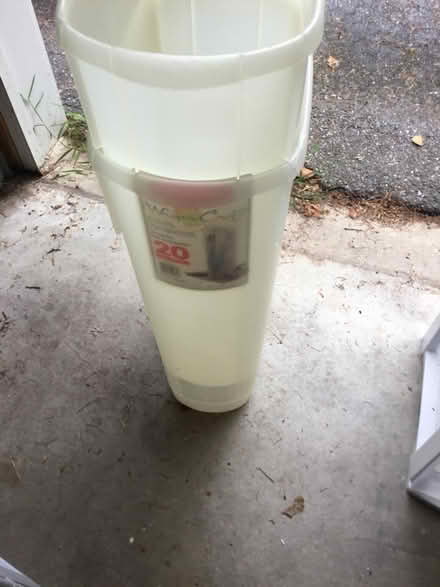 Photo of free 2 gift wrap storage containers (Tyngsboro-East) #1