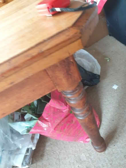 Photo of free Old pine table needs tlc (Wargrave RG10) #4