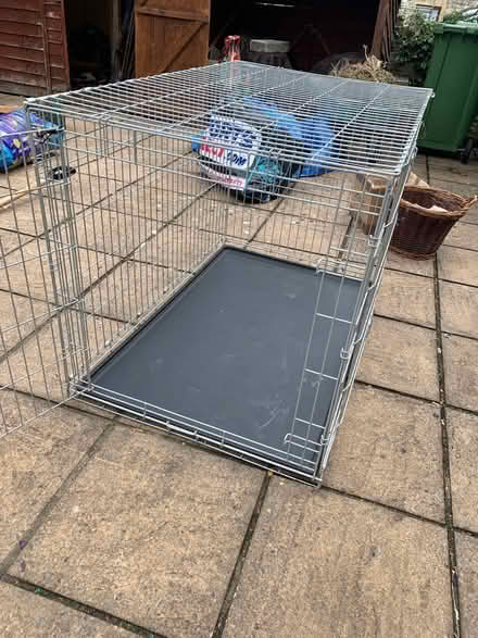Photo of free Large Dog crate (Radstock BA3) #1