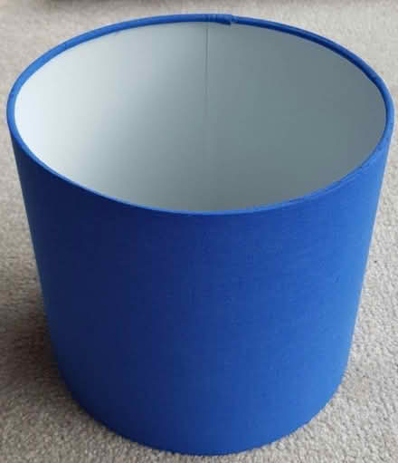 Photo of free Blue Lampshade - good condition (Ladderstile Gate KT2) #2
