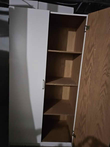 Photo of free White pantry cabinet (Elm Circle, Wilbraham, Ma) #1