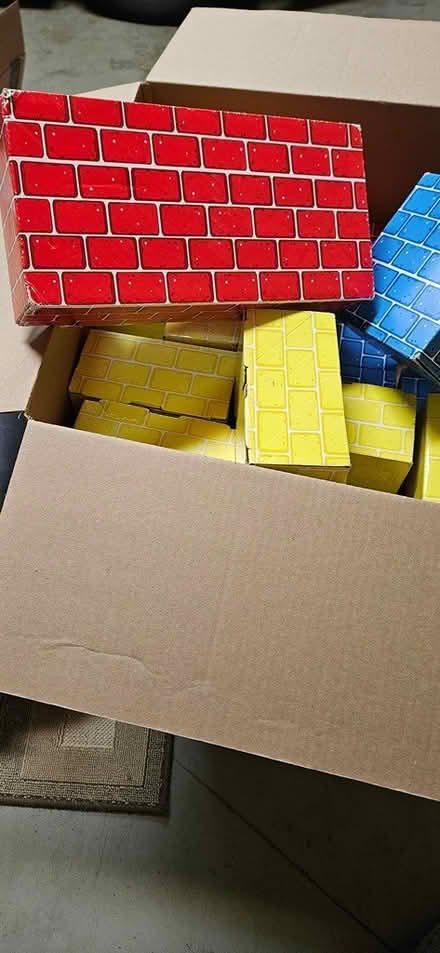 Photo of free Kids Cardboard blocks until 8.20 (Powhatan Crossing) #1