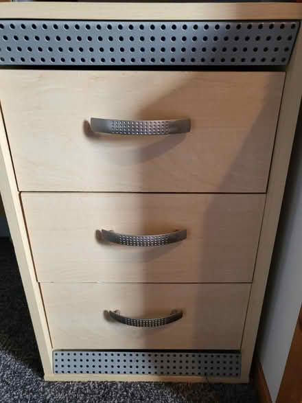 Photo of free 2 bedside chest of drawers (Hucknall NG15) #1