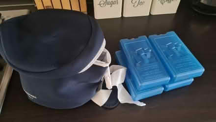 Photo of free Small cooler bag and freeze packs (Chellaston DE73) #1