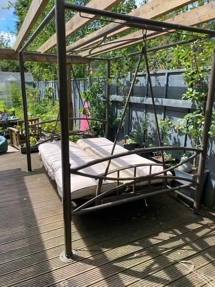 Photo of free Large framed garden hammock / swing (B93 Bentley Heath) #4