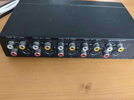 Photo of free 4 way AV switcher box (S-Video/Composite, not HDMI) (Kingsholm GL1) #1