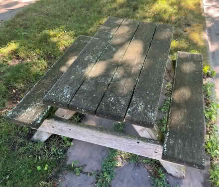 Photo of free Picnic table for kids (Near West) #2