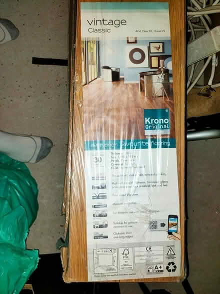 Photo of free Vinyl click flooring (Northampton - Kingsthorpe) #2
