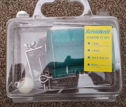 Photo of free Table tennis net, rules, and one ball (Highway SL6) #2
