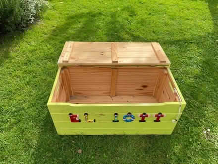 Photo of free Wooden toy box (SE24) #1