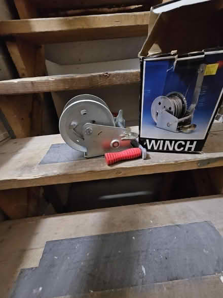 Photo of free New never used winch (Elm Circle, Wilbraham, Ma) #1