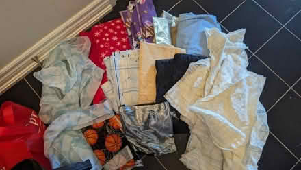 Photo of free Fabric + scraps (Junction triangle) #2
