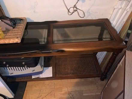Photo of free Rattan entry table (Orford) #2