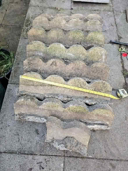 Photo of free Concrete lawn edging 4.5m approx (Blakelaw NE5) #3