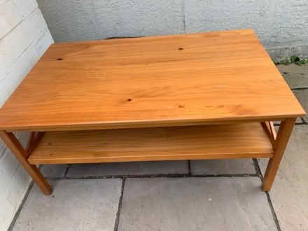 Photo of free Pine coffee table (Long Stratton NR15) #2