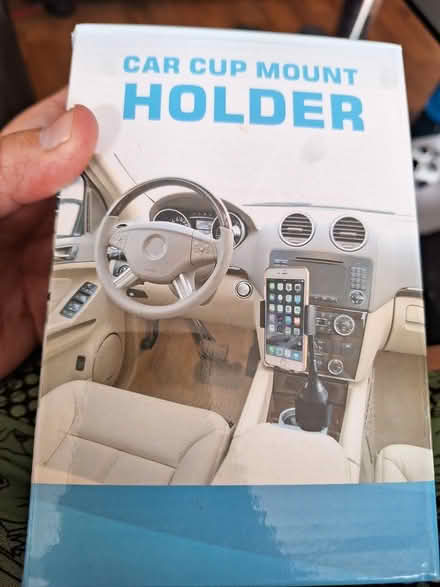 Photo of free Car Cup mobile phone holder (EH7) #1